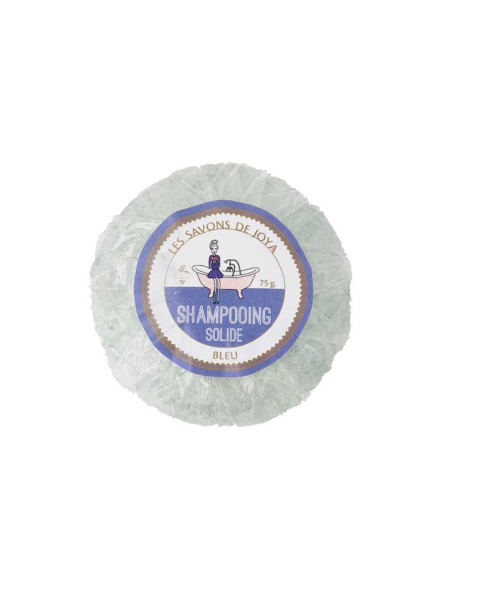 Shampoing Solide Bleu - 75g - Les Savons de Joya