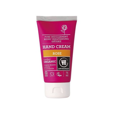 Crème Mains Rose - 75ml - Urtekram