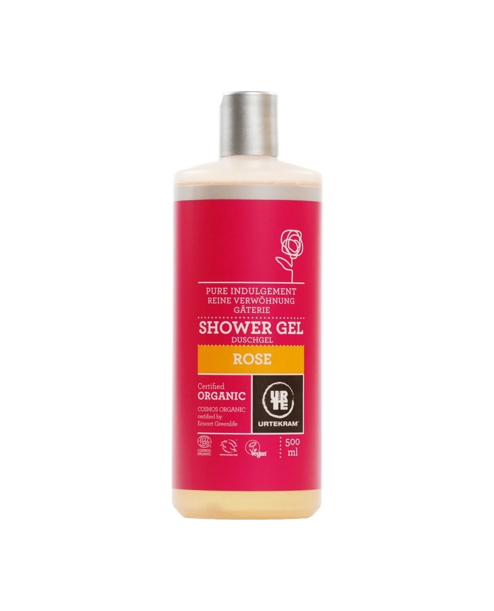 Gel Douche Rose - 500ml - Urtekram