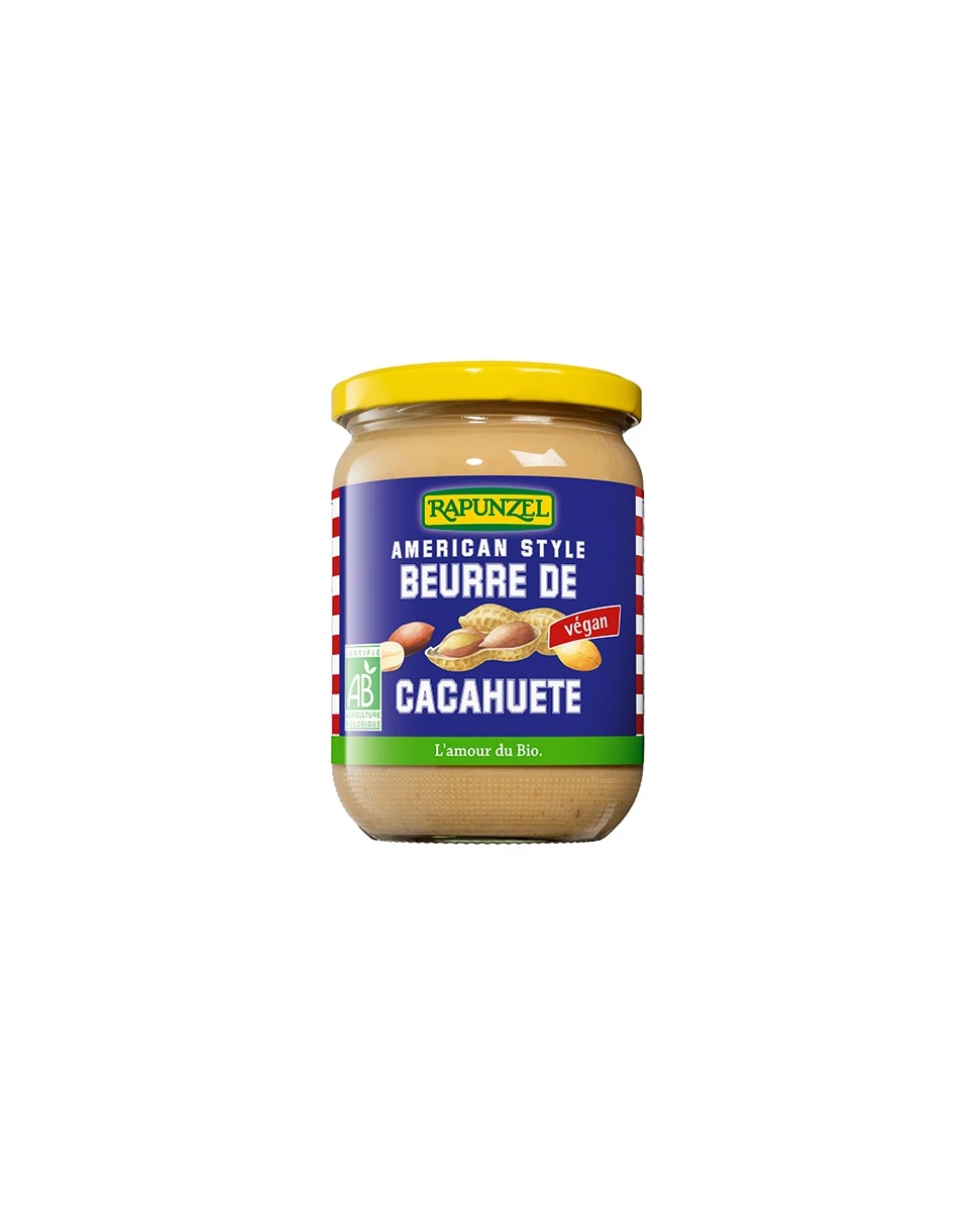 Beurre de Cacahuète à l'Américaine - 500g - Rapunzel