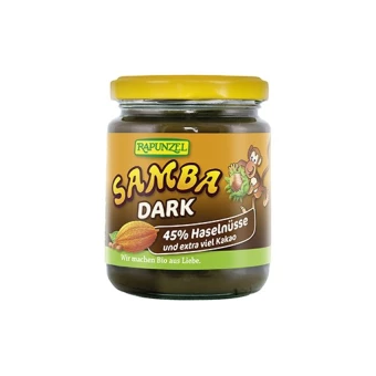 Samba Dark Pâte à Tartiner Noisettes Cacao - 250g - Rapunzel