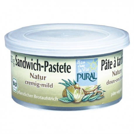 Pâté végétal Nature 125g-Pural