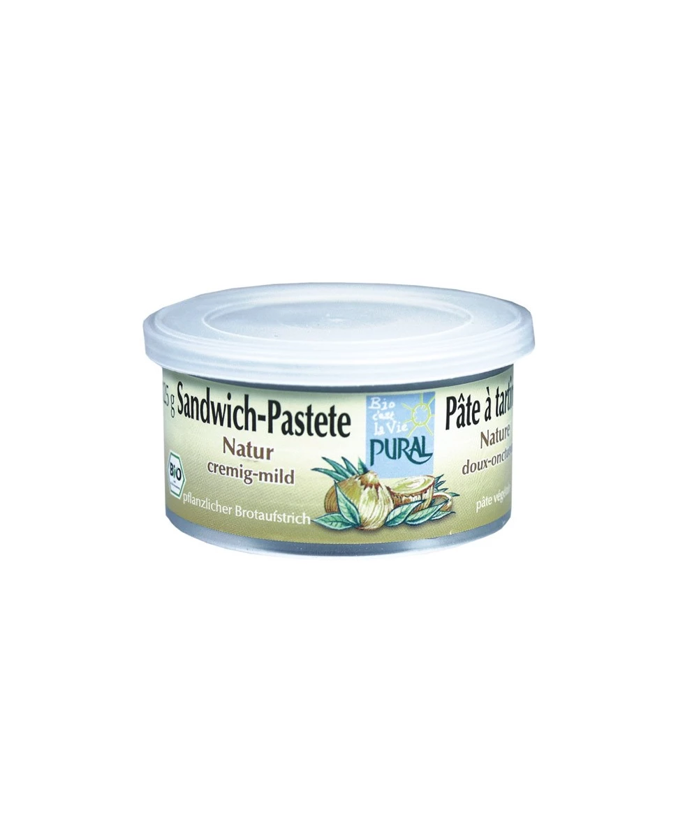 Pâté végétal Nature 125g-Pural