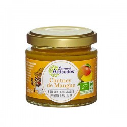 Chutney de Mangue 125g-Saveurs Attitudes