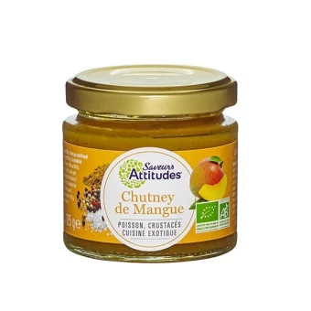 Chutney de Mangue 125g-Saveurs Attitudes