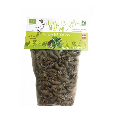 Pâtes Cornettes de Balme Ail des Ours - 400g - Gong