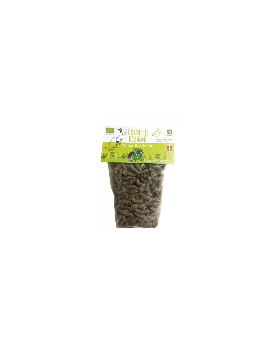 Pâtes Cornettes de Balme Ail des Ours - 400g - Gong
