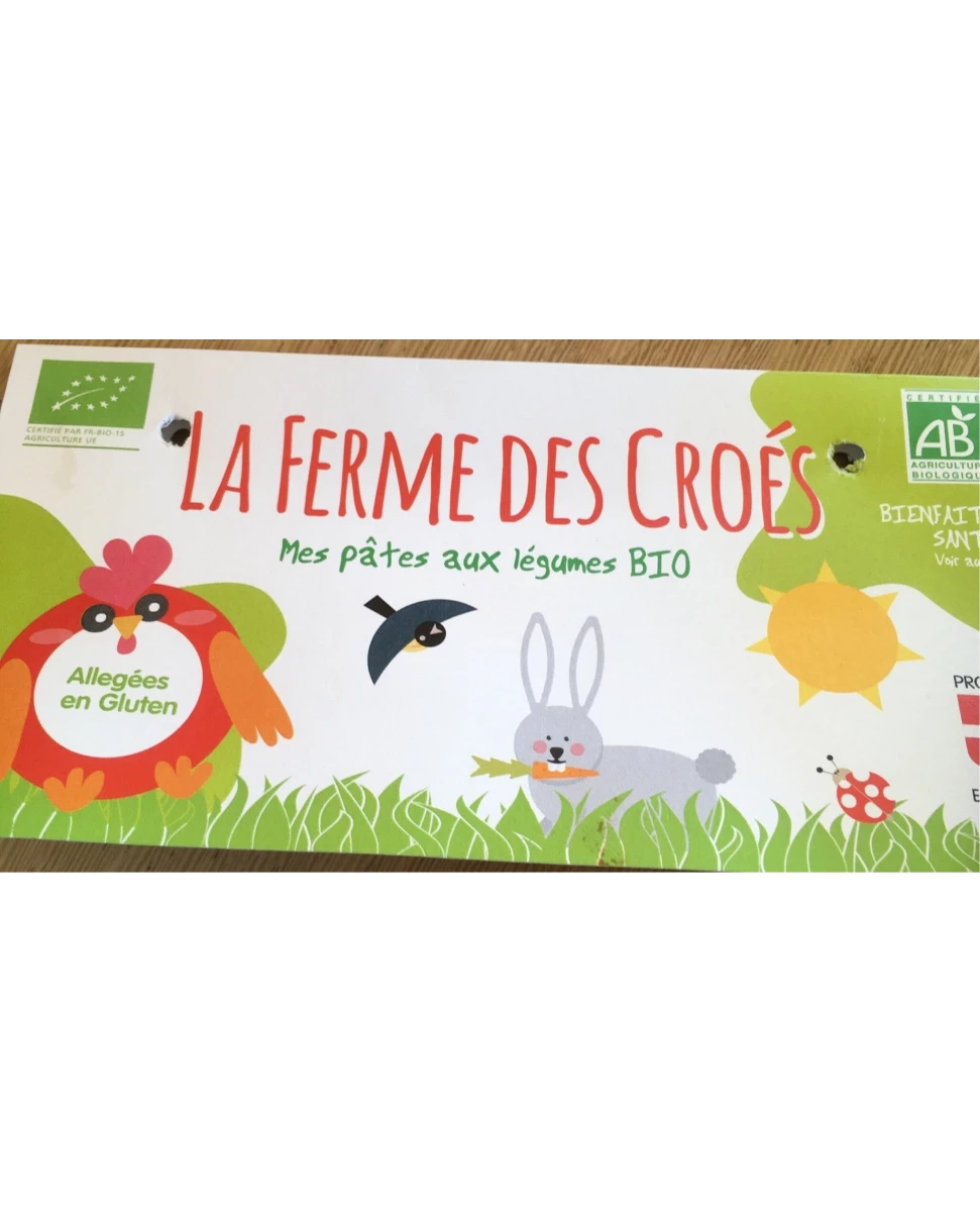 Pâtes La Ferme des Croés - 450g - Gong