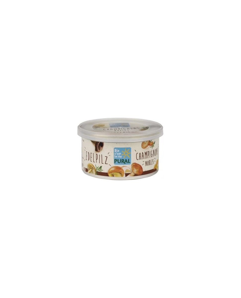 Pâté végétal "Champignons Nobles" 125g-Pural