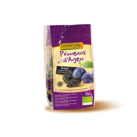 Pruneaux d'Agen Entiers 500g-Danival