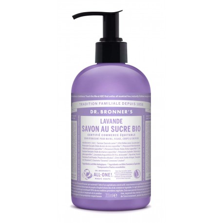 Savon Sucre Lavande - 355ml - Dr Bronner's