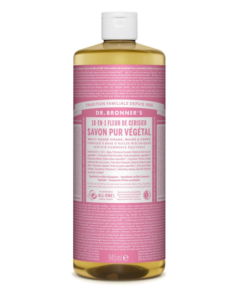 Savon Fleur De Cerisier - 945ml - Dr Bronner's