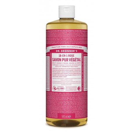 Savon Rose - 945ml - Dr Bronner's