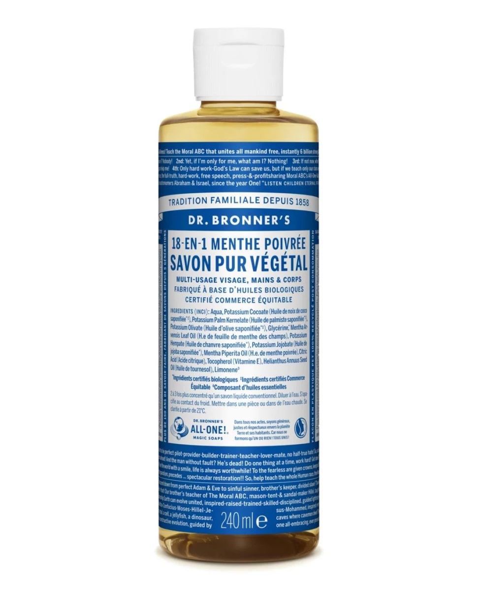 Savon Menthe - 240ml - Dr Bronner's