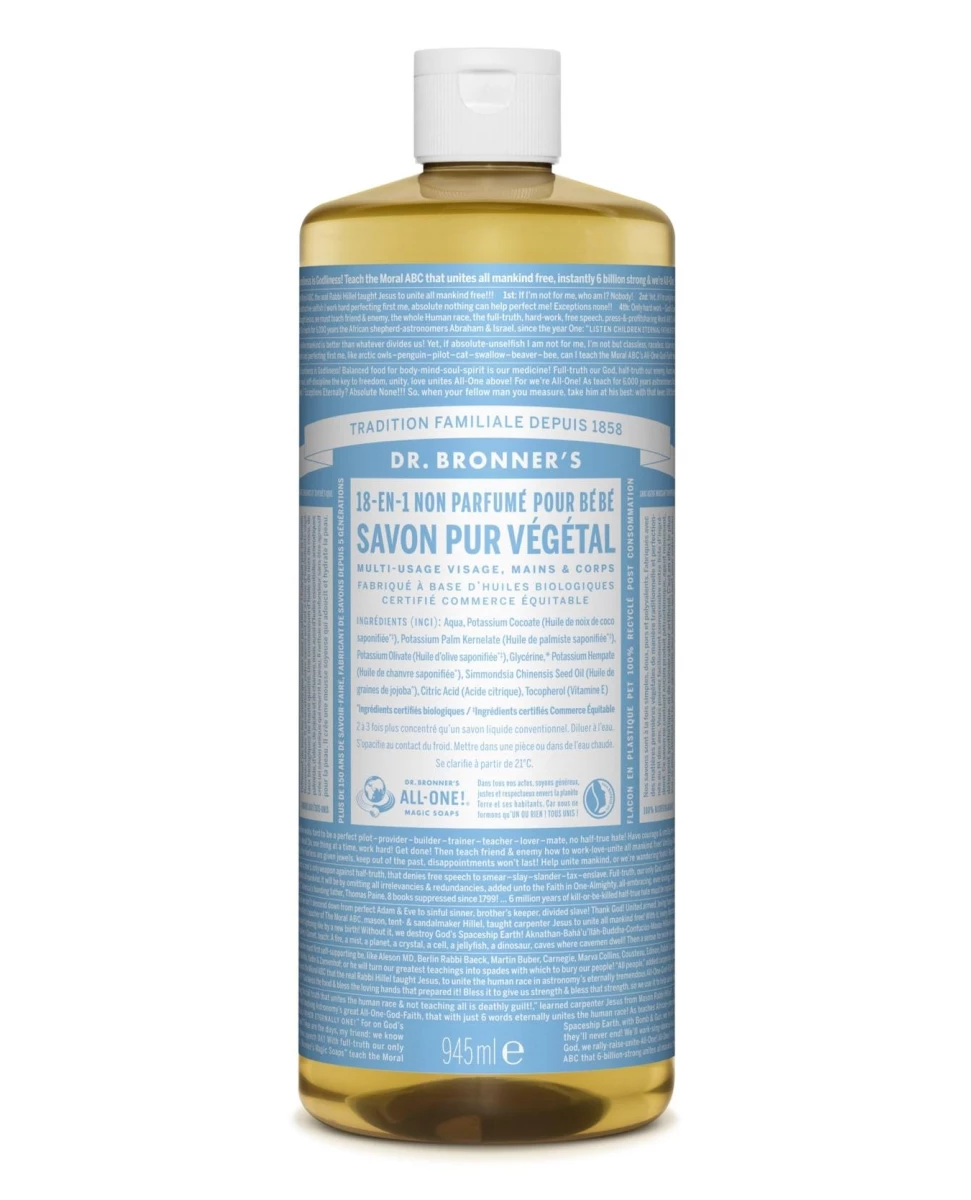 Savon Neutre - 945ml - Dr Bronner's