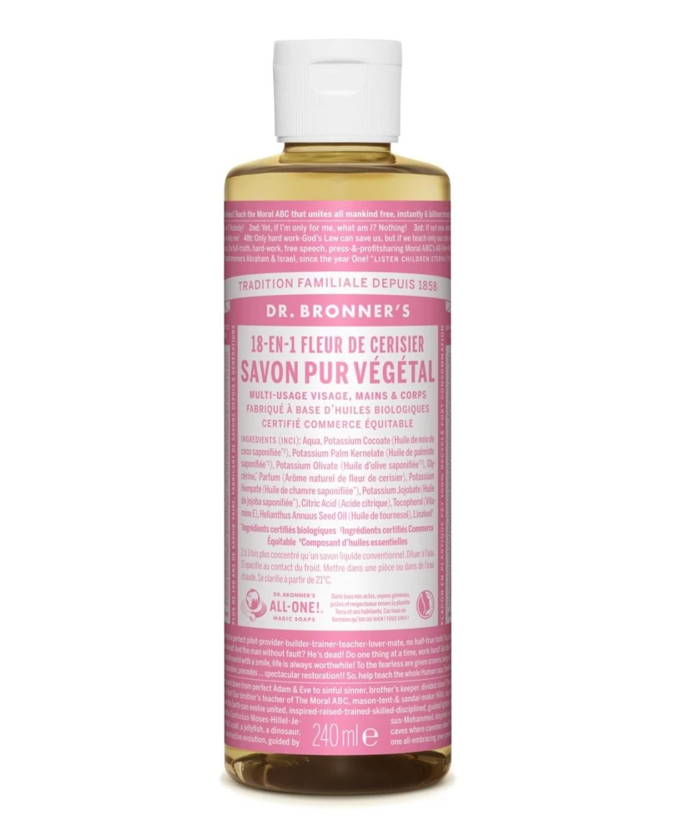 Savon Fleur De Cerisier - 240ml - Dr Bronner's