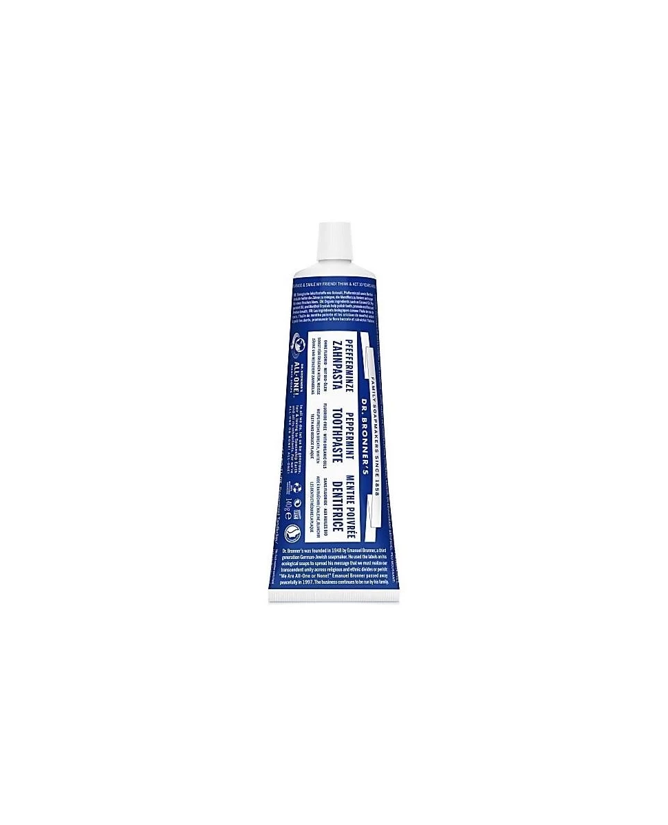 Dentifrice Menthe Poivrée - 140g - Dr Bronner's