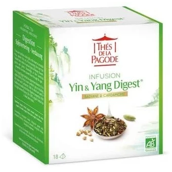 Infusion Yin & Yang Digest - 18 Infusettes - Thés de la Pagode