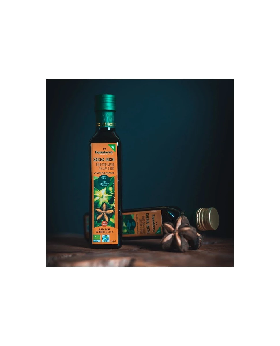 Huile Extra Vierge Sacha Inchi - 250ml - Equaterra