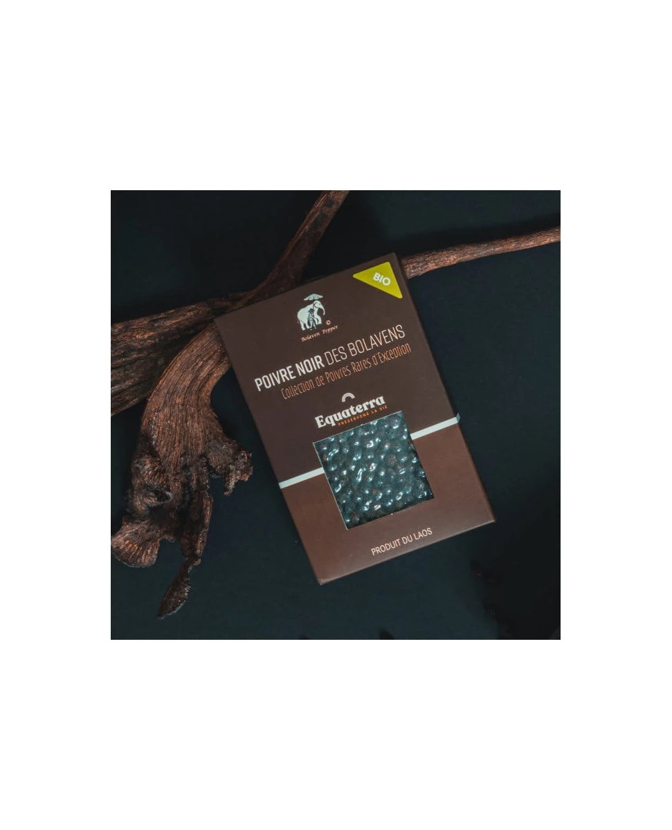 Poivre Noir Bolavens Recharge - 100g - Equaterra