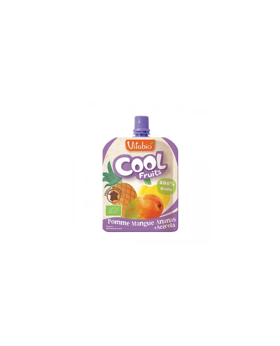 Cool Fruits Pomme Mangue Ananas 90g-Vitabio
