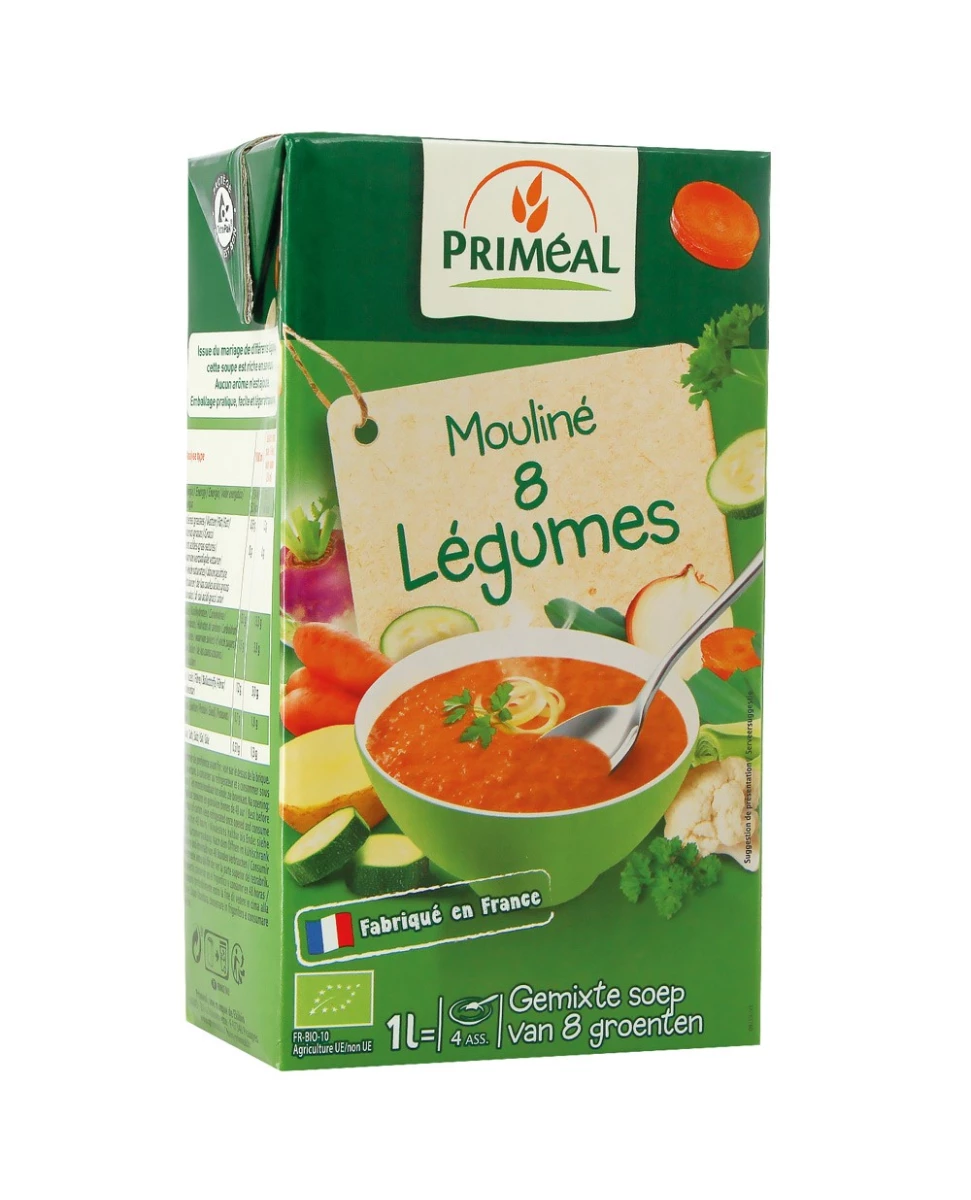 Mouliné 8 légumes - 1L - Priméal