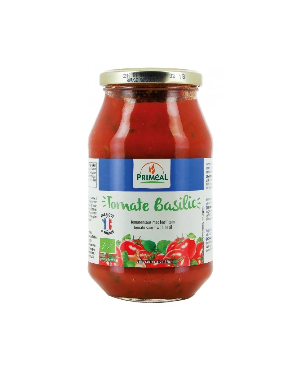 Sauce Tomate Basilic - 510g - Priméal