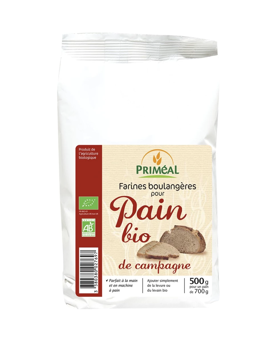 Farine Pain de Campagne - 500g - Priméal