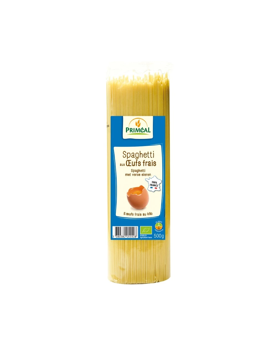 Spaghetti Oeufs Frais - 500g - Priméal