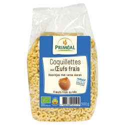 Coquillettes Oeufs Frais - 500g - Priméal