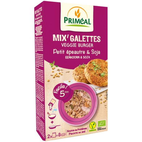 Mix Galette Petit Épeautre Soja - 250g - Priméal