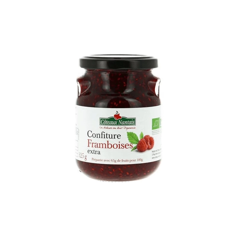 Confiture Framboise - 325g - Côteaux Nantais