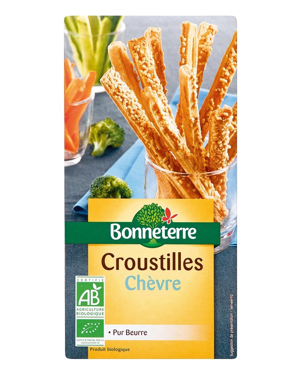 Croustilles Chèvre - 100g - Bonneterre
