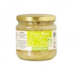 Chou Blanc Lacto-fermenté 380g-Nutriform