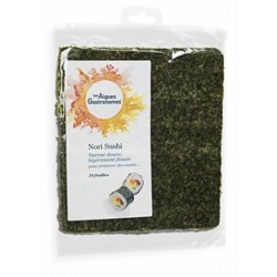 Nori Sushi 10 Feuilles 30g-Les Algues Gastronomes