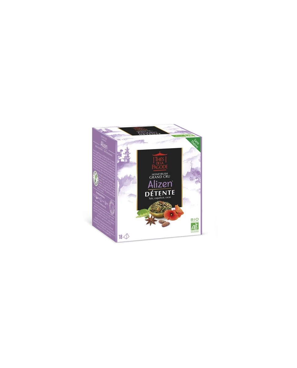 Infusion Alizen Détente - 18 Infusettes - Thés de la Pagode