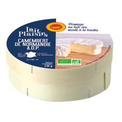 Camembert De Normandie AOP - 250g - Lait Plaisirs