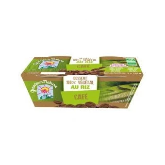 Dessert 100% Végétal Riz Cafe - 2x100g - Grandeur Nature