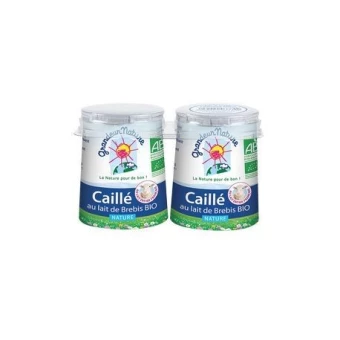 Caillé De Brebis - 2x125g - Grandeur Nature