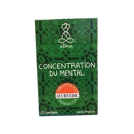 Concentration du Mental Bio - 20 Sachets - Atma