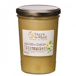 Miel Bio d'Italie Citronnier 500g-Terre de Miel