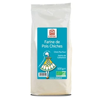 Farine de Pois Chiches 500g-Celnat