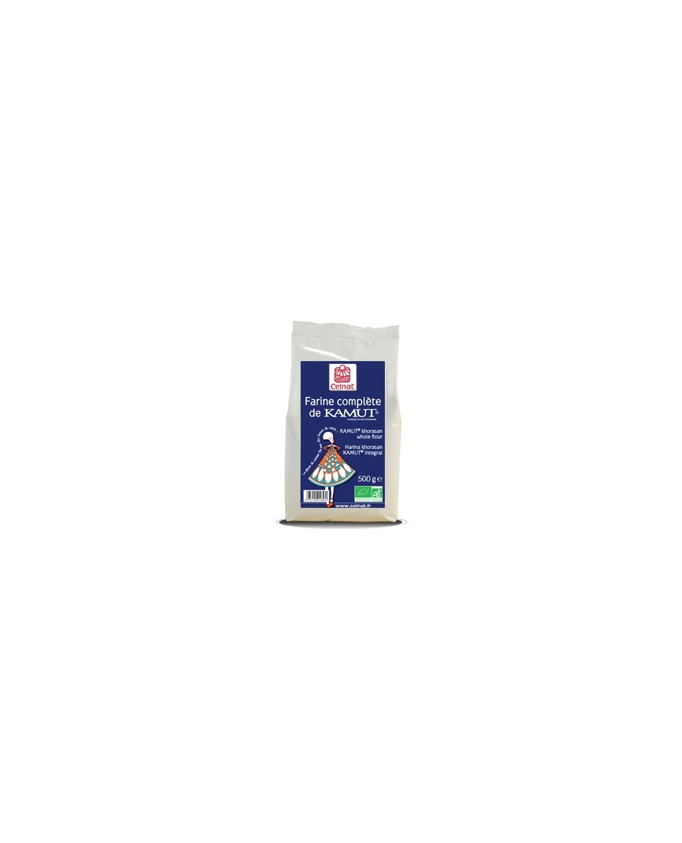 Farine complète KAMUT® (blé khorasan) 500g-Celnat