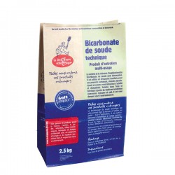 Bicarbonate de Soude Technique - 2.5kg - La Droguerie Écologique