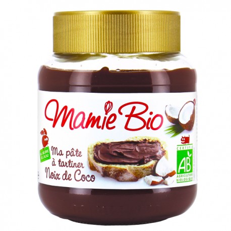 Ma Pâte à tartiner Noix de Coco 350g-Mamie Bio