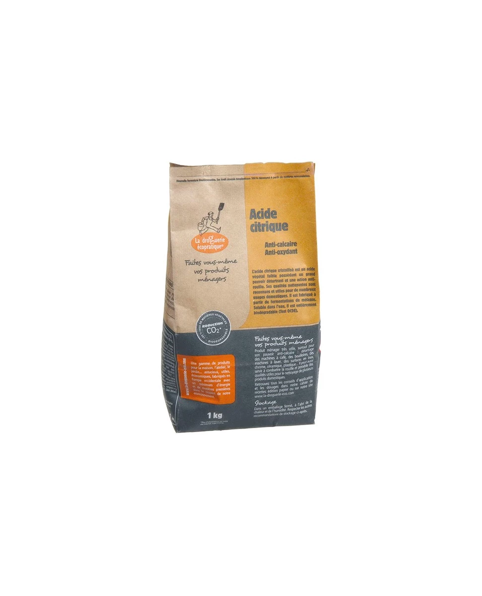 Acide Citrique - 1kg - La Droguerie Écologique