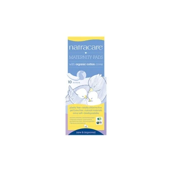 Serviettes Hygiéniques Maternité - x10 - Natracare