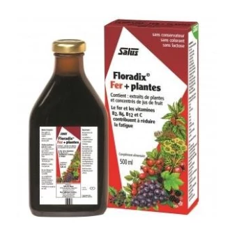 Floradix Fer + Plantes - 500ml - Salus