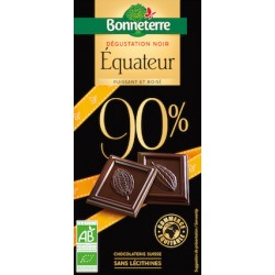 Chocolat Noir Origines Intenses Equateur 70g -Bonneterre