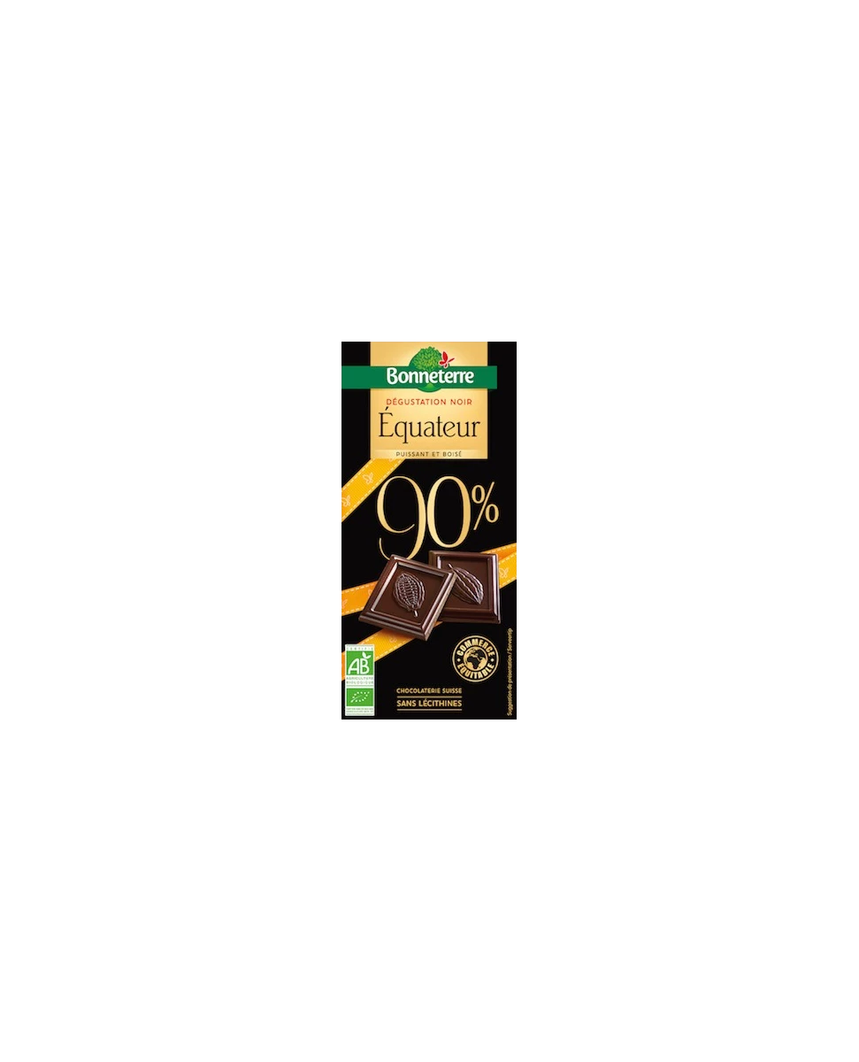 Chocolat Noir Origines Intenses Equateur 70g -Bonneterre